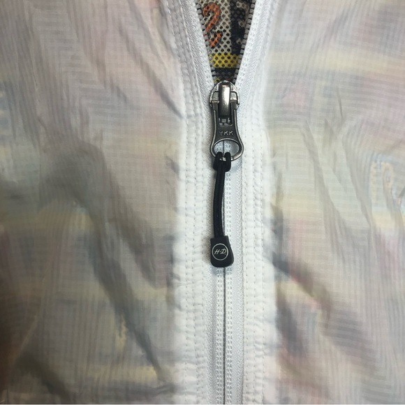 Harley Davidson Windbreaker Jacket Transparent Letter Block Spell Out, size 2W - Picture 5 of 14